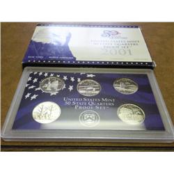 2001 US 50 STATE QUARTERS PROOF SET