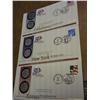 Image 1 : 3 US 50 STATE QUARTERS FDC'S (KANSAS, NY, OK)