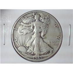 1945-D WALKING LIBERTY HALF DOLLAR