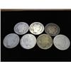 Image 1 : 7 ASSORTED BARBER DIMES