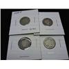Image 1 : 1908-D, 13, 14-D & 16 BARBER DIMES