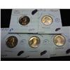 Image 1 : 1963, 69-S, 70-S, 74-S & 82-S LINCOLN CENTS PROOF