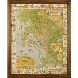 Pair of Jo Mora Cartes