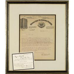 Pair of Hanging Invitations