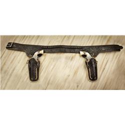 Double Gun Rig with Engraved Colts