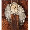 Image 3 : Exquisite Murray Studios Floral Carved Leather Briefcase