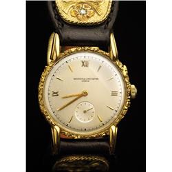 Vacheron & Constantin Watch on Bohin Gold Watch Band with Diamonds