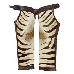 F M Koontz Wild West Show Zebra Chaps