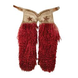 Riley & McCormick Red Wooly Chaps