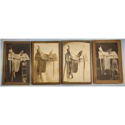 19th Century Large California Saddle Cards