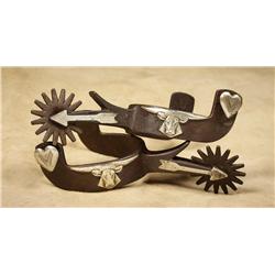 Kelly Bros Steer Head Spurs