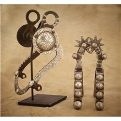 R B Dunbar (1892-1959) Bit & Spur Set
