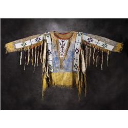 Northern Plains Man’s Beaded Shirt