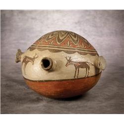 Southwest Zuni Pottery Canteen