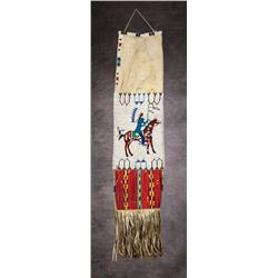 Sioux Beaded & Quilled Pictorial Pipebag
