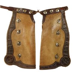 Edward Borein’s Personal two-tone Batwing Chaps