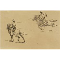 Three Edward Borein Drawings