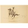 Image 1 : Edward Borein Drawing in Book