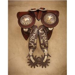 Randy Butters Wyoming Centennial Spurs