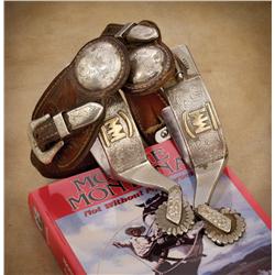 Montie Montana’s Bohlin Mounted Kelly Spurs
