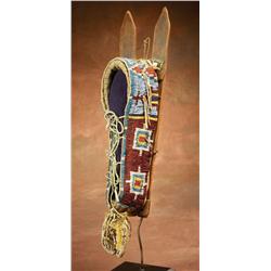 Kiowa Beaded Model Cradle
