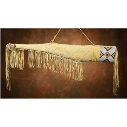 Northern Plains Beaded & Fringed Rifle Scabbard