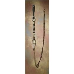 Jesus M Tapia (1856-1931) Double Maker-Marked California Bit on Visalia Headstall