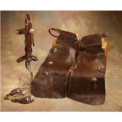 Edward H Bohlin Chaps, Headstall, Straps