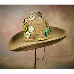 Elmer Awl’s RV Sombrero with Luis Ortega Hatband