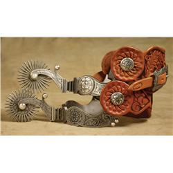 Denny Lytle & James L Mower (L & M) Fully Mounted Spurs