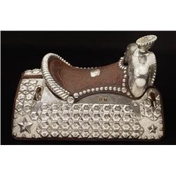 Bohlin Center Console 3/4-size Silver Saddle