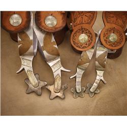 His and Hers Crockett Eagle Spurs