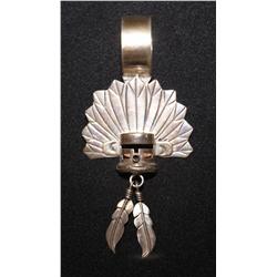 NAVAJO STERLING PENDANT