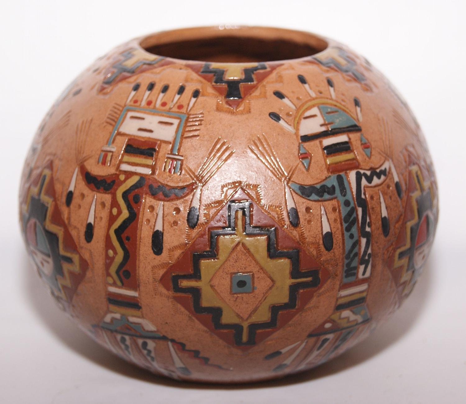 NAVAJO POTTERY SEED JAR