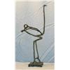 Image 2 : OSTRICH MAGNIFICENT BRONZE SCULPTURE AFTER DIEGO GIACOMETTI