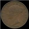 Image 1 : 1853 Victoria Halfpenny Hi Grade (COI-7140)
