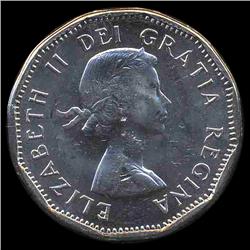 1962 Canada 5c Hi Grade Choice Unc (COI-7934)