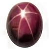 Image 1 : 4.48ct Stunning Oval Cab Red 6 Rays Star Ruby (GEM-28057)