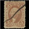 1862 US 5c Express Revenue Stamp NICE (STM-0552)