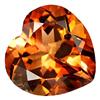 6.97ct Heart Orange Imperial Topaz Appr Est $17k (GEM-27722)