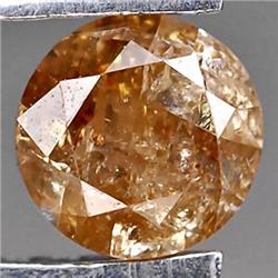 .31ct Round Unheated Fancy Chocolate Diamond $0.99 (GEM-7923)
