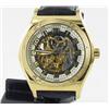 Image 2 : New Techno Com Diamond Bezel Mens Skeleton Watch (WAT-174)