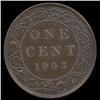 Image 2 : 1903 Canada Cent Hi Grade AU+ (COI-7706)