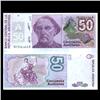 Image 1 : 1986 Argentina 50 Australes Note Crisp Unc SCARCE (CUR-05942)