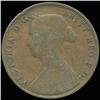 Image 1 : 1861 British Victoria Halfpenny Circulated (COI-7239)