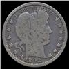 Image 1 : 1892 Barber Quarter Circulated (COI-7642)