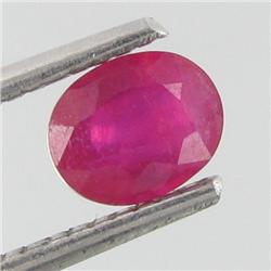 0.79ct Oval Cut Top Padparascha Sapphire  (GEM-29085)