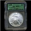 Image 2 : 2005 Silver Eagle Graded GEM MS70 (COI-4068)
