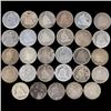 Image 1 : 1853+ Seated Quarter Circulated Lot of 29 (COI-7600)