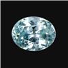.35ct Sky Blue Oval Cambodia Zircon  (GMR-1040A)